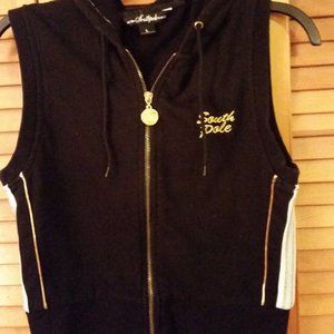 Women's Southpole hoodie vest with zipper size L